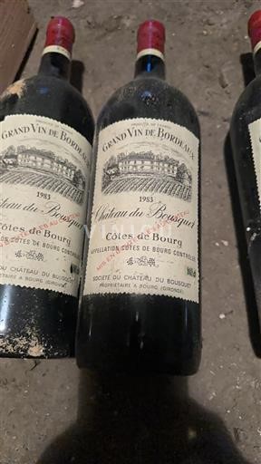 Burdeos Côtes-de-bourg Château Bousquet 1983