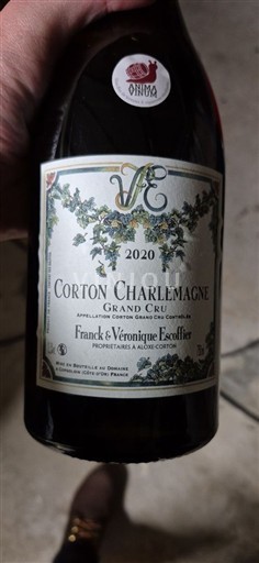 Burgundi Corton-Charlemagne Grand Cru Franck & Véronique Escoffier 2020