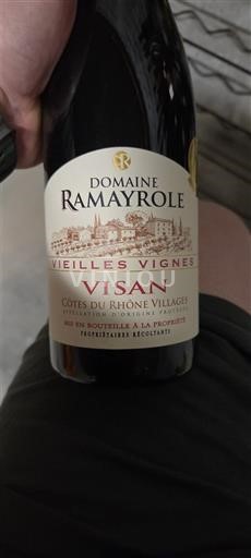 Rhônen laakso Määrittelemätön Domaine Ramayrole Vieilles Vignes 2022
