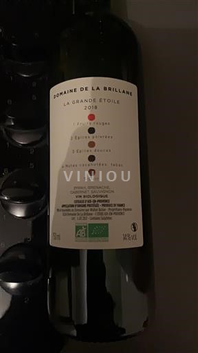 Provansa Coteaux d'Aix-en-Provence Domaine La Brillane La Grande Étoile 2018