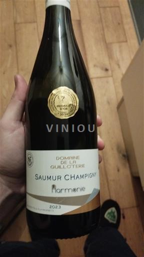 Loire Valley Saumur-Champigny Domaine La Guilloterie Harmonie 2023