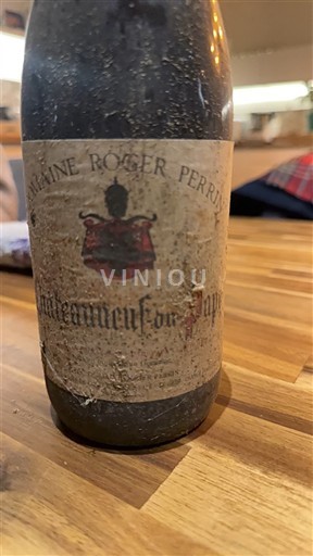 Valle del Ródano Châteauneuf-du-Pape. Domaine Roger Perrin 2000