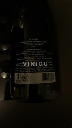 Provansa Coteaux d'Aix-en-Provence Sainte Victoire Archange 2022