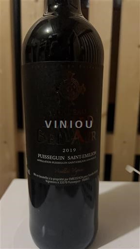 Bordeaux Puisseguin-Saint-Émilion Château Grand Bel Air 2019