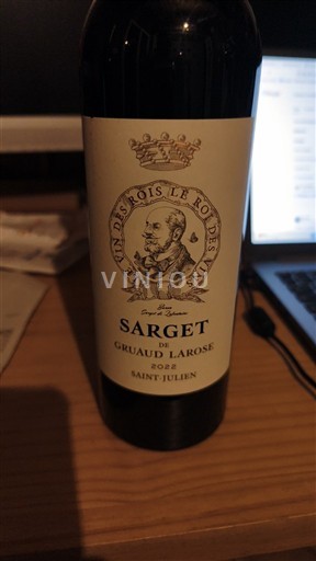 Burdeos Saint-Julien Gruaud Larose Sarget 2022