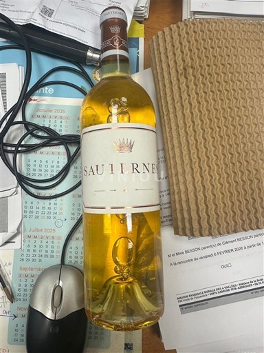 Bordeaux Sauternes Château Yquem 2015
