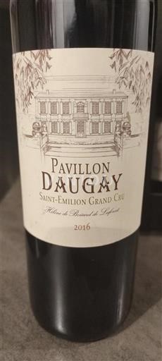 Bordeaux Saint-Émilion Grand Cru Grand Cru Pavillon Daugay 2016