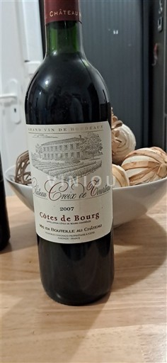 Bordeaux Côtes-de-bourg Château Croix de Veyrat 2007