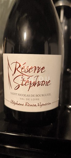 Loiretal Saint-Nicolas-De-Bourgueil Stéphane Renou Réserve Stéphane Ohne Jahrgang