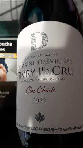 Rượu vang Rouge sec Clos Charlé Domaine Svignes 2022 Pháp Bourgogne Không được chỉ định AOC Premier Cru