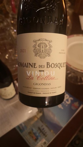 Rhône Valley Gigondas Domaine S Bosquets La Colline... 2021