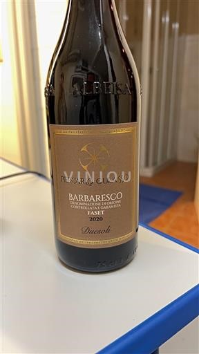 Piemonte Barbaresco Piercarlo Culasso Faset 2020