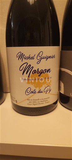 Beaujolais Morgon Michel Guignier Côte du Py 2023