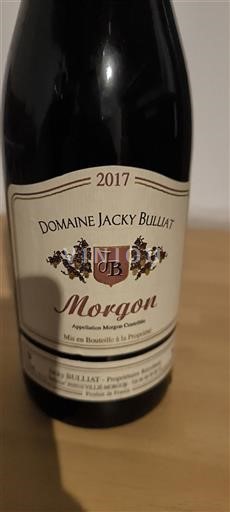 Beaujolais Morgon Domaine Jacky Bulliat 2017