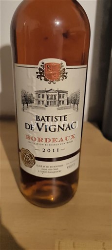 Bordeaux Batiste de Vignac 2011