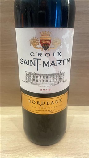 Bordeaux Croix Saint-Martin 2018