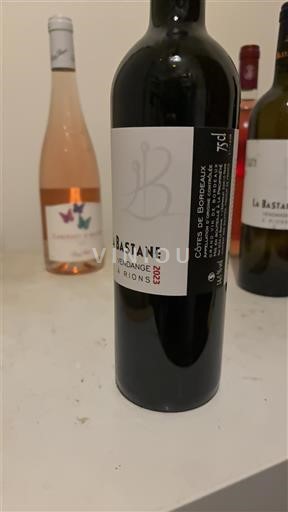 Bordeaux Côtes de Bordeaux La Bastane Vendanges 2023
