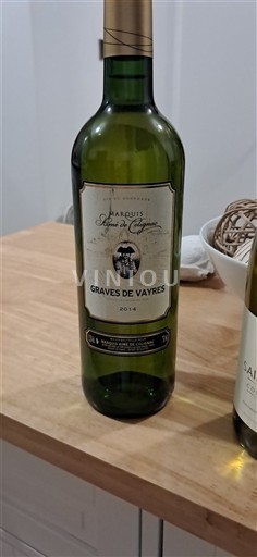 Bordeaux Graves-de-Vayres Marquis de Chasse 2014