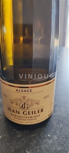 Elsass Jean Geiler Gewurztraminer Inspiration Terroirs 2022