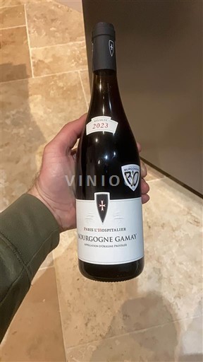 Burgundsko Paris L'Hospitalier Bourgogne Gamay 2023