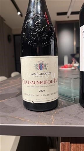 Rhônen laakso Châteauneuf-du-Pape Aimé Arnoux 2020
