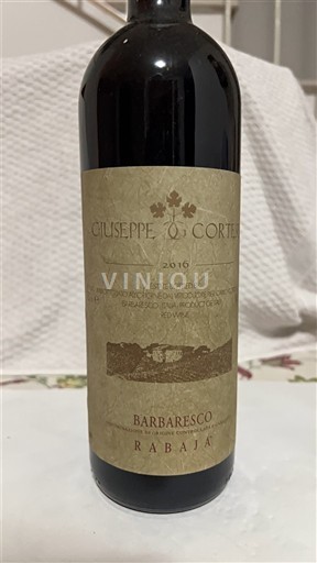 Piedmont Wines Barbaresco Giuseppe Cortese Rabajà 2016