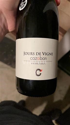 Languedoc Domaine Cazaban Jours de Vigne 2019