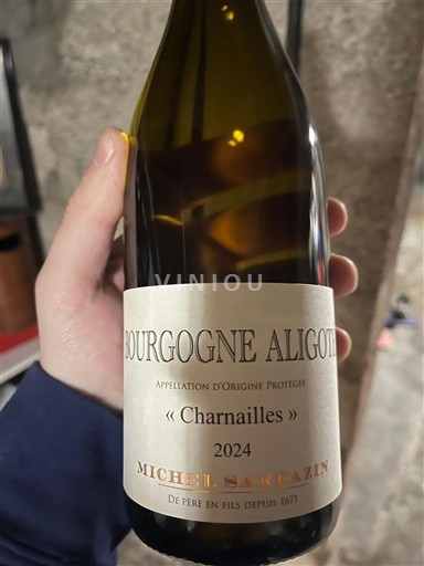Burgundi Bourgogne Aligoté Michel Sarrazin Charnailles 2024