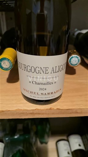 Burgundi Bourgogne Aligoté Michel Sarrazin Charnailles 2024