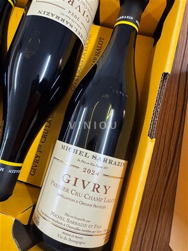 Borgonha Givry Premier Cru Michel Sarrazin et Fils Premier Cru Champ Lalot 2024