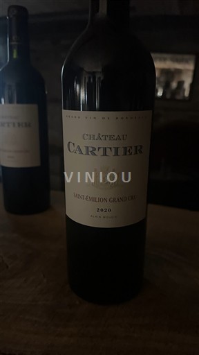 Burdeos Saint-Émilion Gran Cru Grand Cru Château Cartier 2020