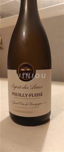Burgundy Pouilly-Fuissé Légions des Terres Secrètes Esprit des Lieux 2023