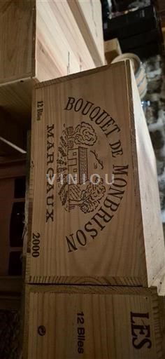 Vina Rouge sec Bouquet de Monbrison 2000 Francija Bordeaux Margaux AOC