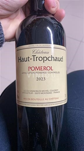 Bordeaux Pomerol Château Haut-Tropchaud 2023