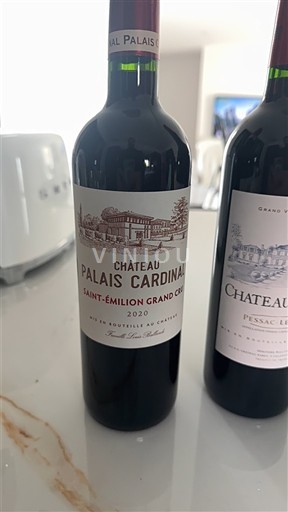 Bordeaux Saint-Émilion Grand Cru Grand Cru Château Palais Cardinal 2020