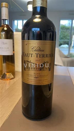Bordo Blaje-kote-de-Bordo Château Haut-Terrier 2015