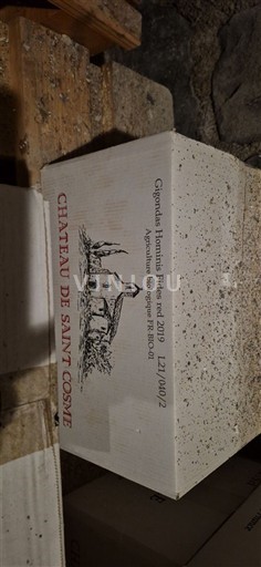 Vine Rouge sec Hominis fides Château Saint Cosme 2019 Frankrig Rhône-dalen Gigondas AOC