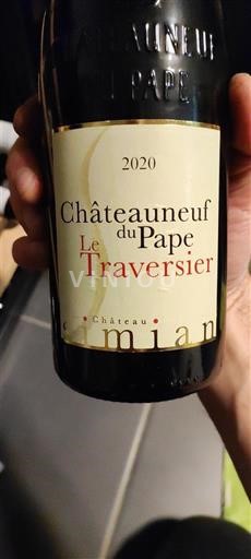 Vale do Ródano Châteauneuf-du-Pape Simian Le Traversier 2020