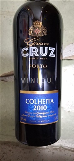 Portugal Port Gran Cruz Colheita 2010
