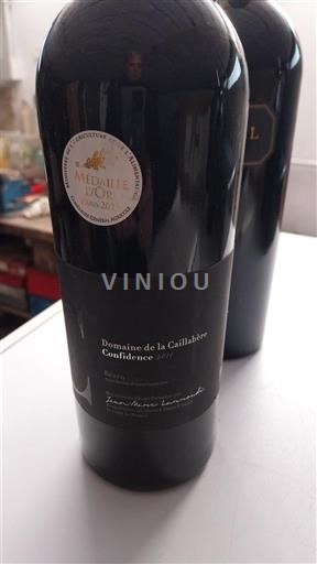 Sud-Ouest Béarn Domaine La Caillabère Confidence 2011