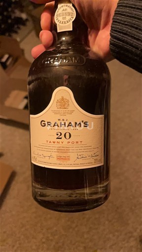 Portugalska Porto W. & J. Graham's 20 Years Old Tawny Neleten.