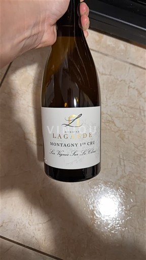 Borgoña Montagny Premier Cru Domaine Lagarde Les Vignes Sous Le Clos 2024