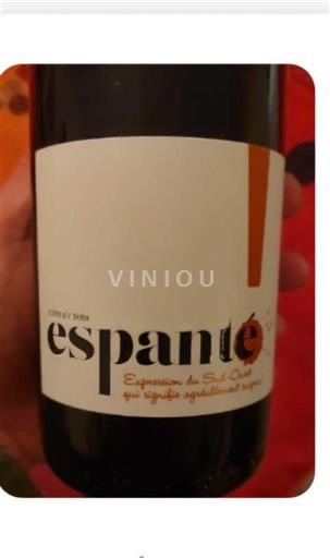 Wijnen Rouge sec Espanté Non millésimé Frankrijk Zuidwest-Frankrijk Niet gespecificeerd IGP