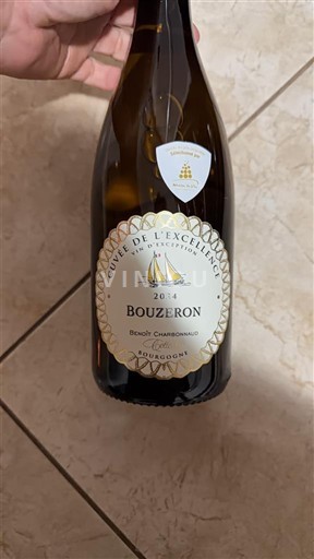 Bourgogne Bouzeron Benoît Charbonnaud de l'Excellence 2024