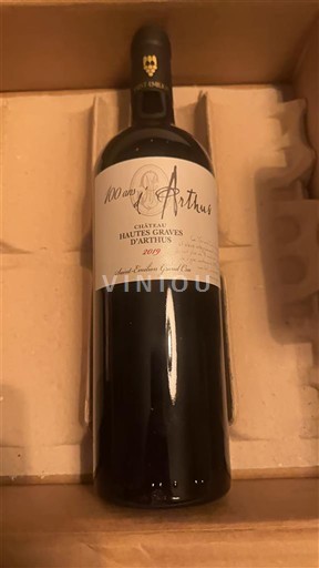 Bordeaux Saint-Émilion Grand Cru Grand Cru Château Hautes Graves d'Arthus 100 ans d'Arthus 2019