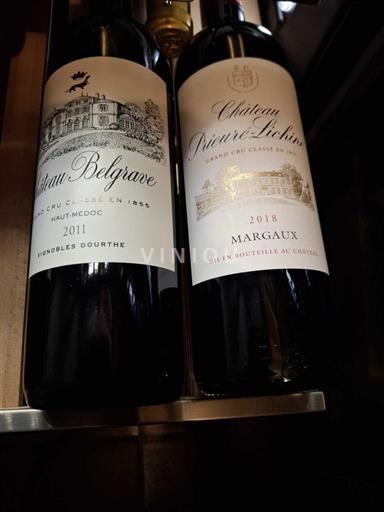 Bordeaux Margaux Grand Cru Classé Château Prieuré-Lichine 2018
