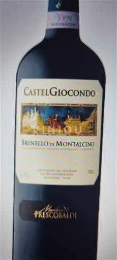 Víno Rouge sec Castelgiocondo 1999 Itálie Toskánsko Brunello di Montalcino DOC