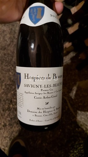 Burgundy Savigny-lès-Beaune Premier Cru Hospices de Beaune Arthur Grand 2015