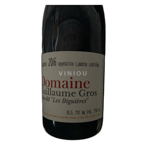 Valle del Ródano Luberon Guillaume Gros Les Biguières 2016