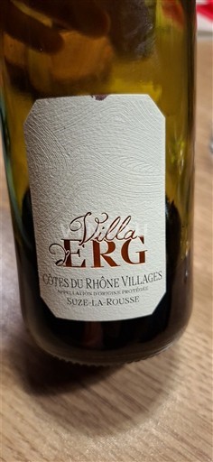 Vallée du Rhône Villa ERG Non Millésimé